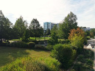 Businesspark EUROCOM , Nürnberg, grüne Anlage